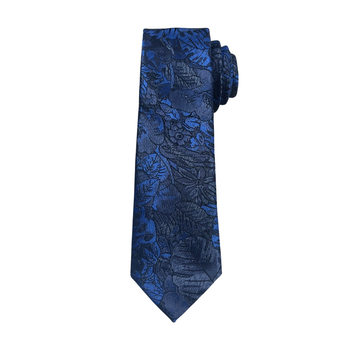 Sapphire Floral Charm Tie