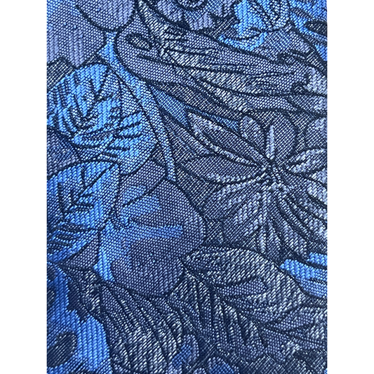 Sapphire Floral Charm Tie