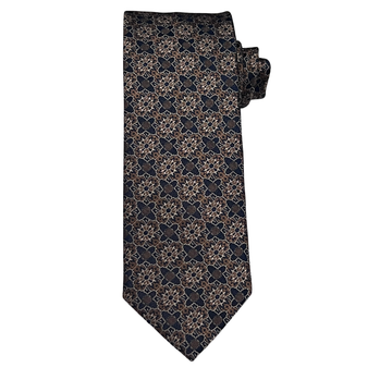 Cocoa Patterned Tie