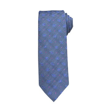 Blue Sea Abstract Tie
