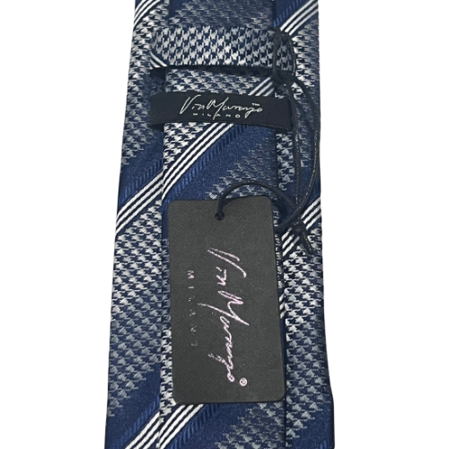 Sky Blue Floral Elegance Tie