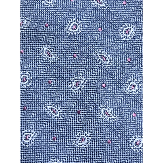 Indigo Swirl Paisley Tie