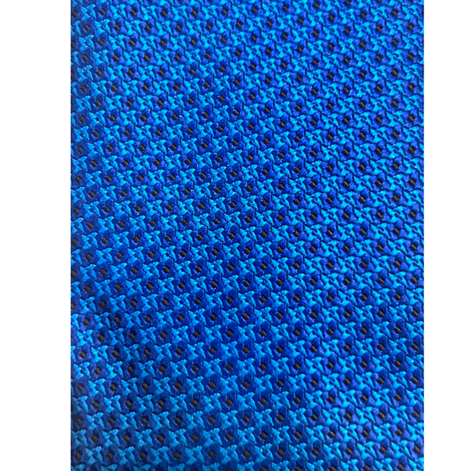 Electric Blue Patterned Tie