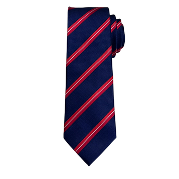 Regal Stripes Navy Tie