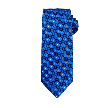 Sapphire Garden Weave Tie