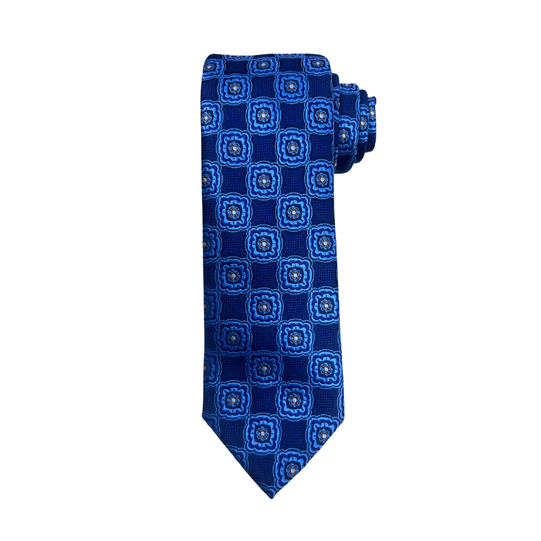 Midnight Checkered Classic Tie