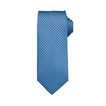 Royal Lattice Blue Tie