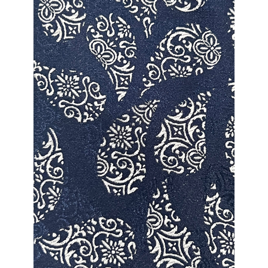 Nautical Paisley Elegance Tie