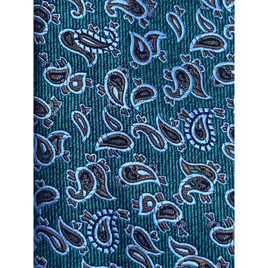 Navy Paisley Whisper Tie