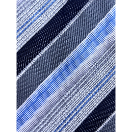 Shades of Blue Diagonal Stripe Tie