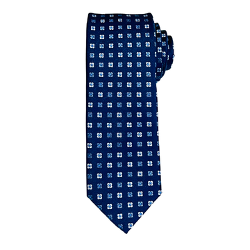 Sapphire Petals Classic Tie