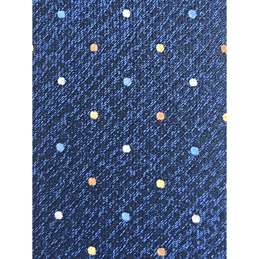 Navy Sprinkle Dots Tie