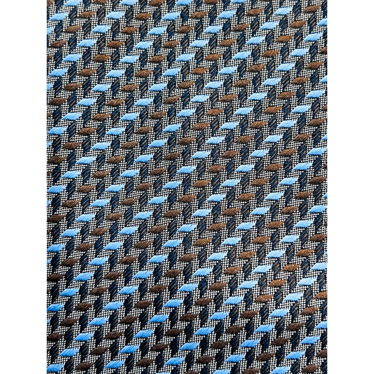 Blue & White Matrix Tie