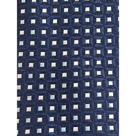 Navy Pattern Tie