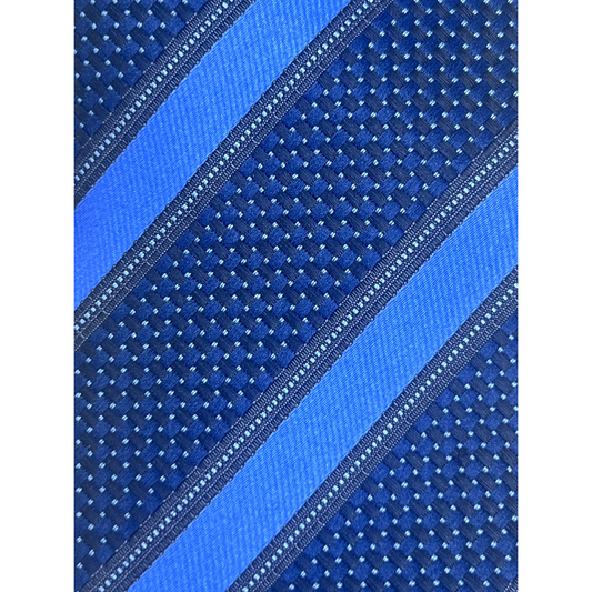 Navy Striped Sophistication Tie