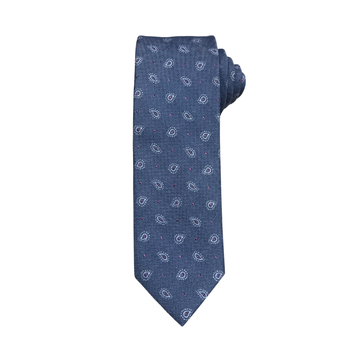 Indigo Swirl Paisley Tie