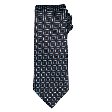 Mocha Geometric Elegance Tie