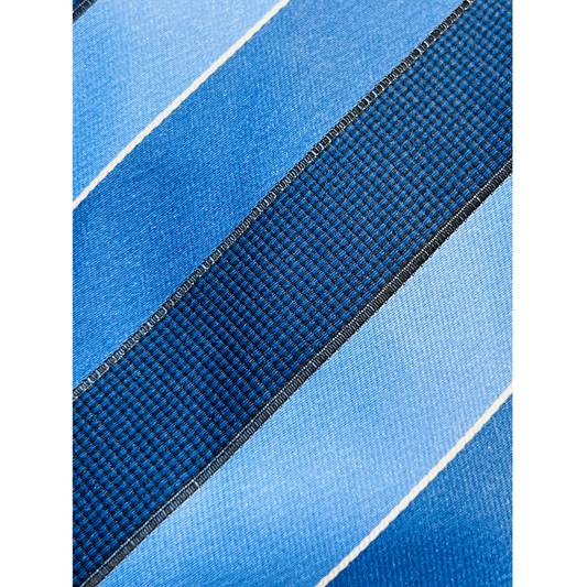 Shades of Blue Striped Tie