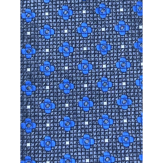 Midnight Pattern Navy Tie