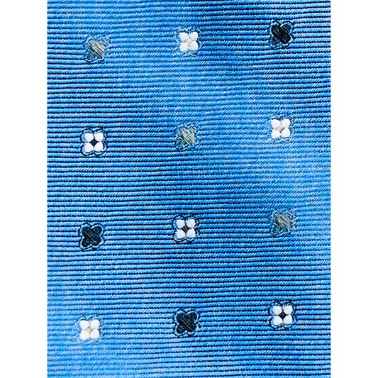 Nordic Bloom Blue Floral Tie