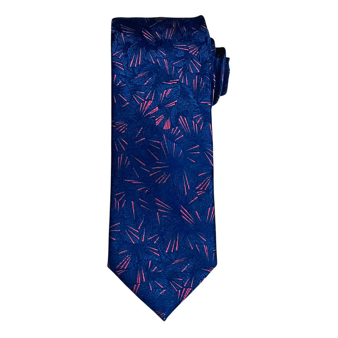 Navy Night Sky Celebration Tie