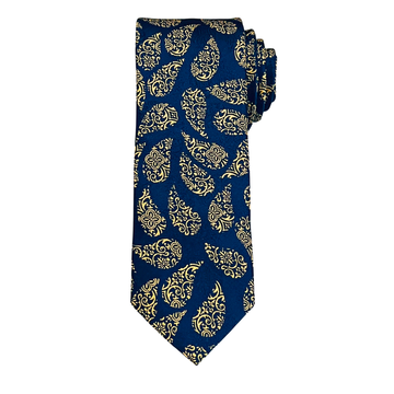 Midnight Majesty Paisley Tie