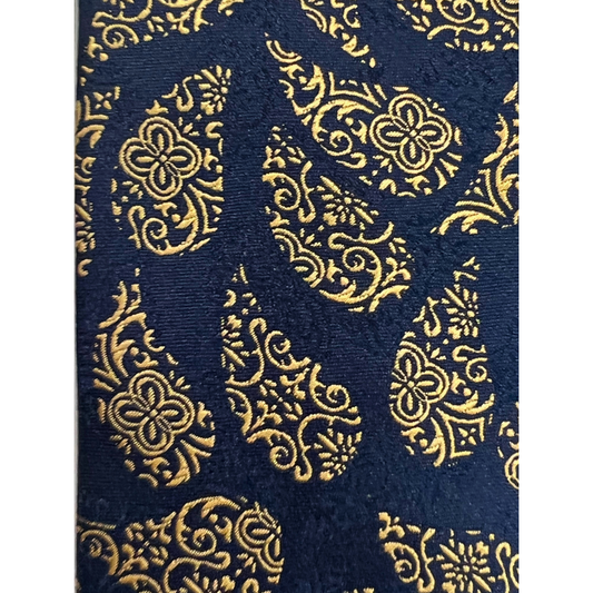 Midnight Majesty Paisley Tie